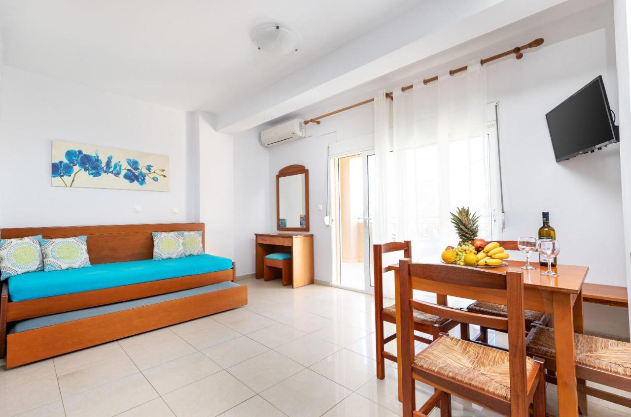 Sun Beach Apartments Kato Daratso Extérieur photo