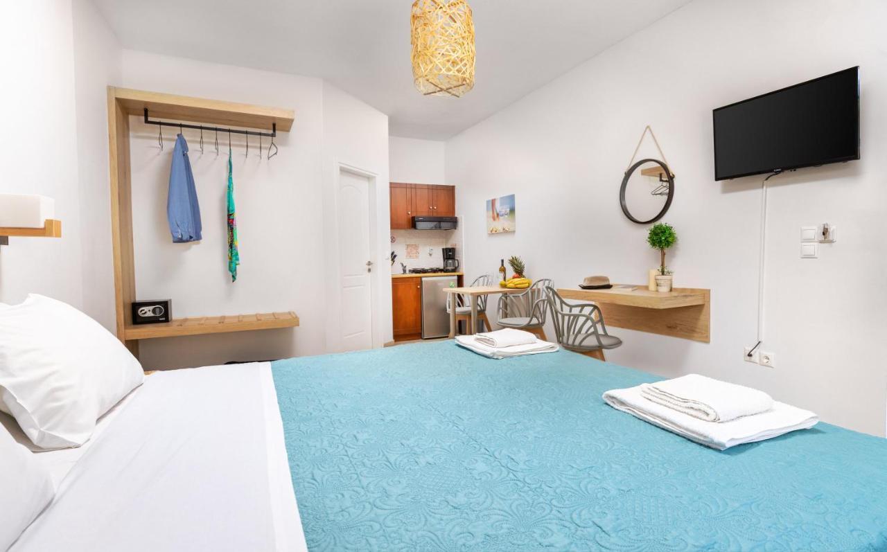 Sun Beach Apartments Kato Daratso Extérieur photo