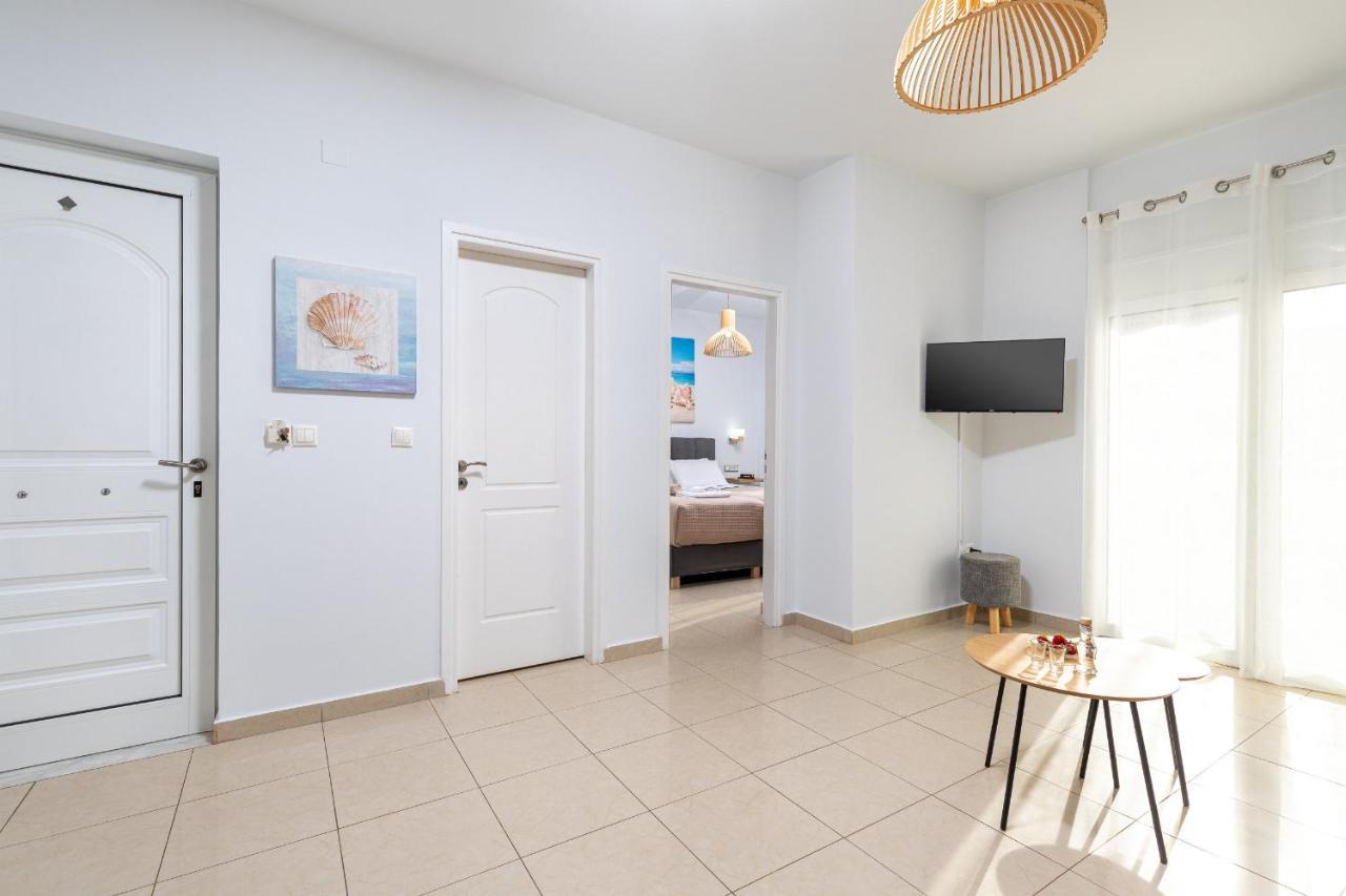 Sun Beach Apartments Kato Daratso Extérieur photo