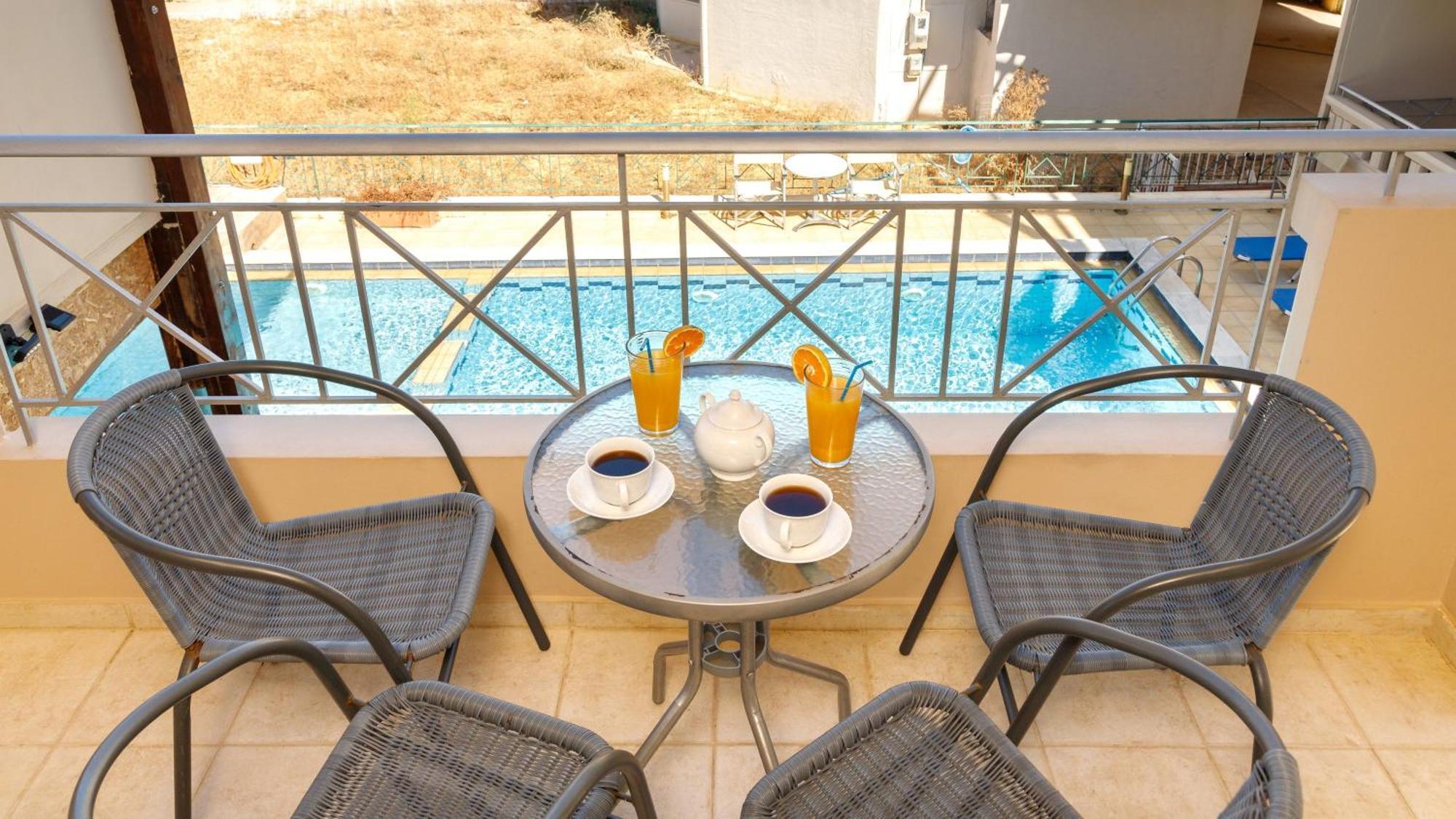 Sun Beach Apartments Kato Daratso Chambre photo