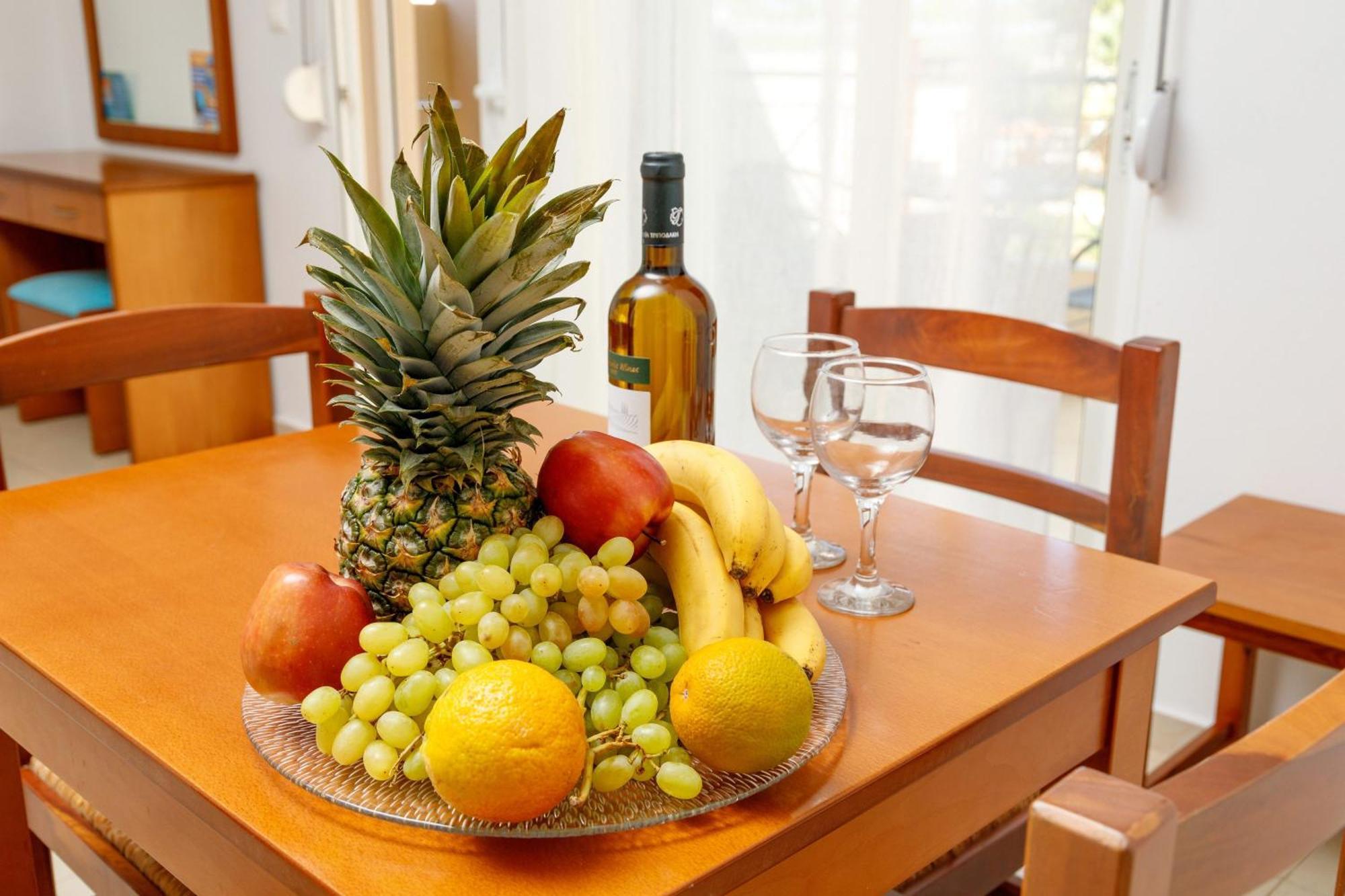 Sun Beach Apartments Kato Daratso Chambre photo