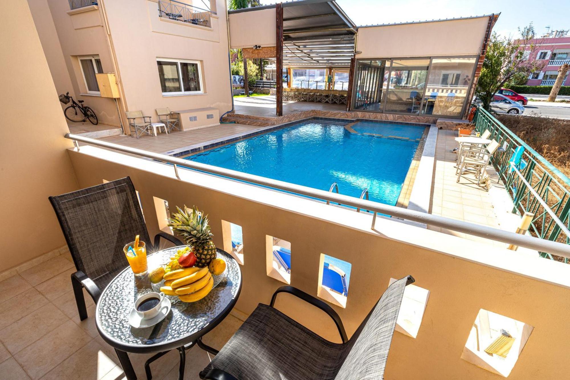 Sun Beach Apartments Kato Daratso Chambre photo