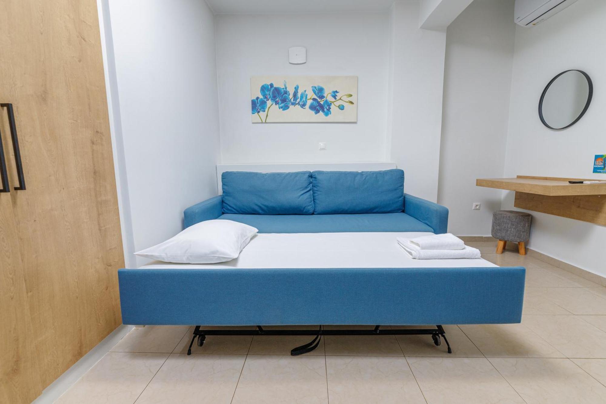 Sun Beach Apartments Kato Daratso Extérieur photo