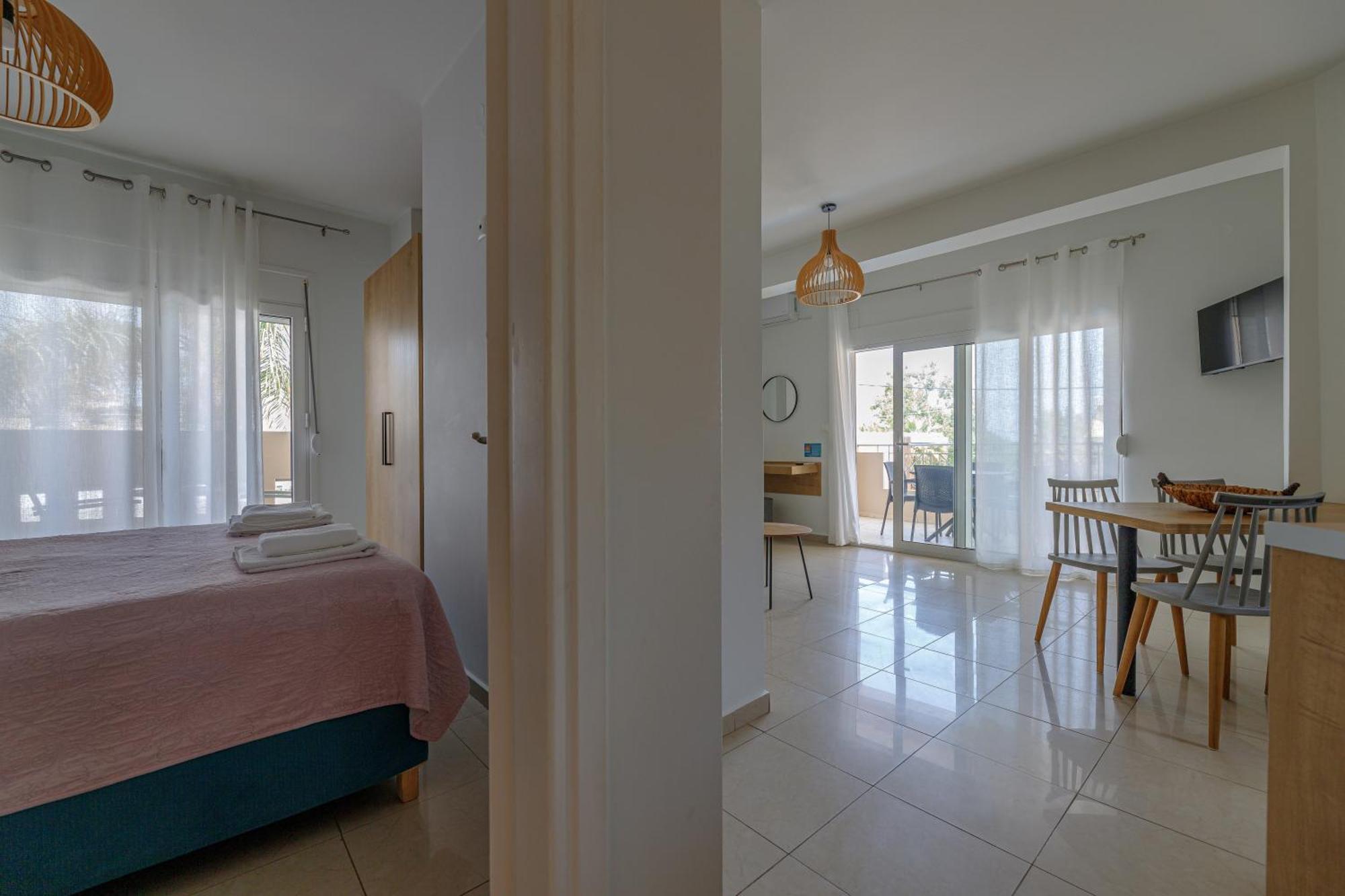Sun Beach Apartments Kato Daratso Extérieur photo