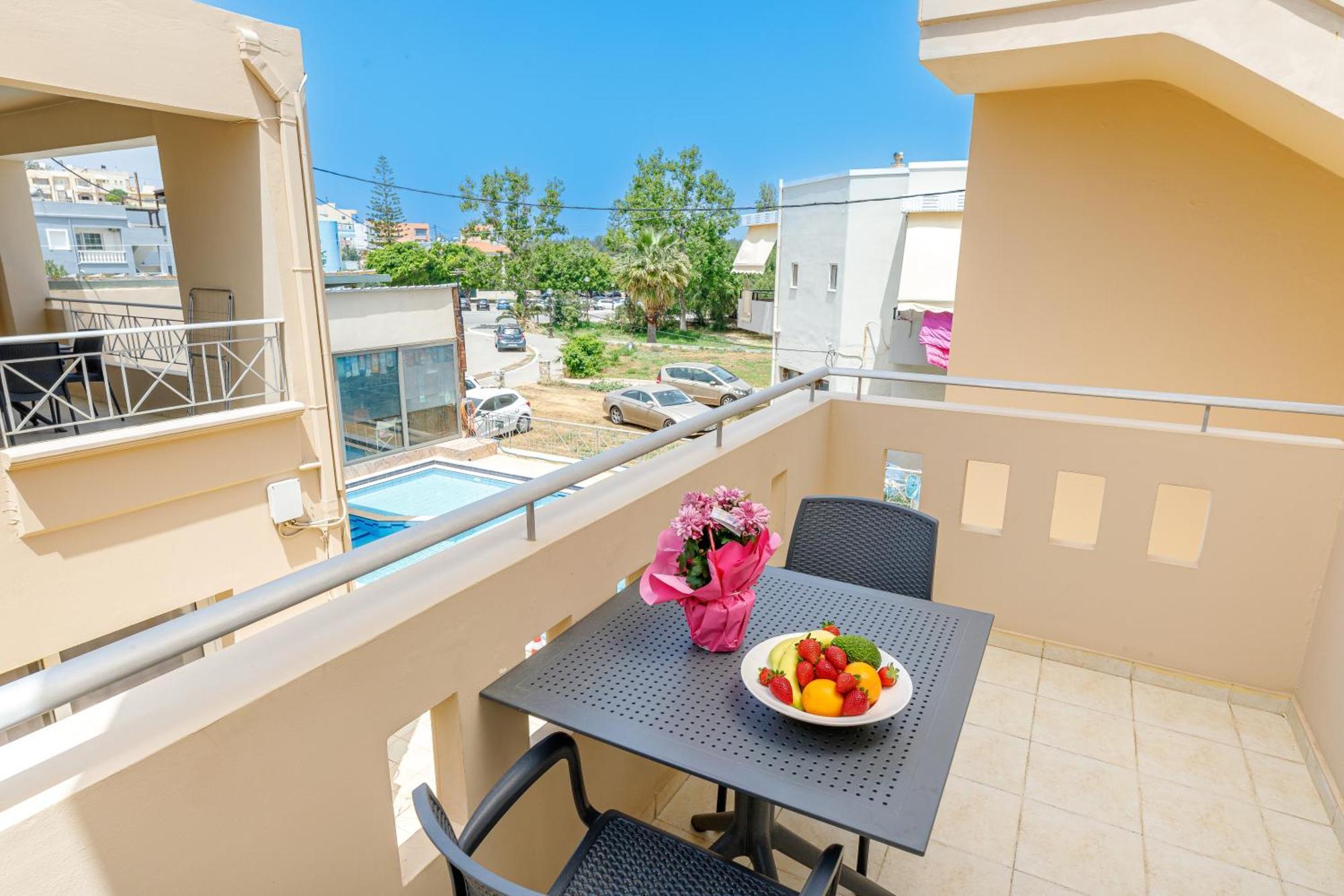 Sun Beach Apartments Kato Daratso Extérieur photo