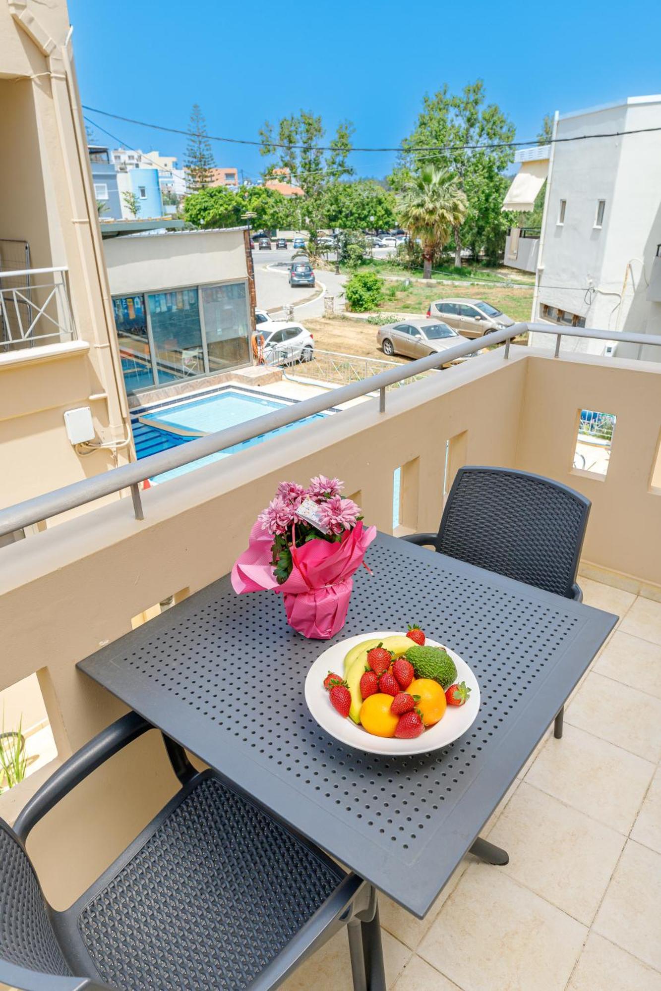 Sun Beach Apartments Kato Daratso Extérieur photo